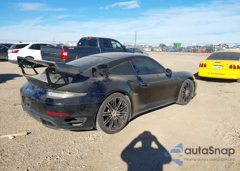 2016 Porsche 911 Turbo из США, поврежденный, VIN WP0AD2A91GS166320